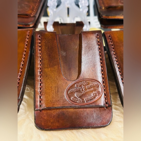 New CARD HOLDER Cowhide Leather Custom Handmade Unisex Listing for 1 - Picture 15 of 15